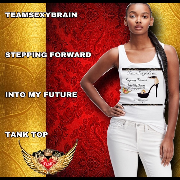 🆕TeamSexyBrain Stepping Forward Into My Future Tank Custmized - Picture 2 of 4